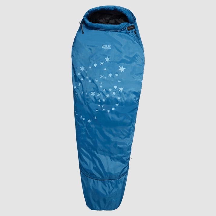 Jack Wolfskin Kids Grow Up Star Sleeping Bags Blue 645027SNQ